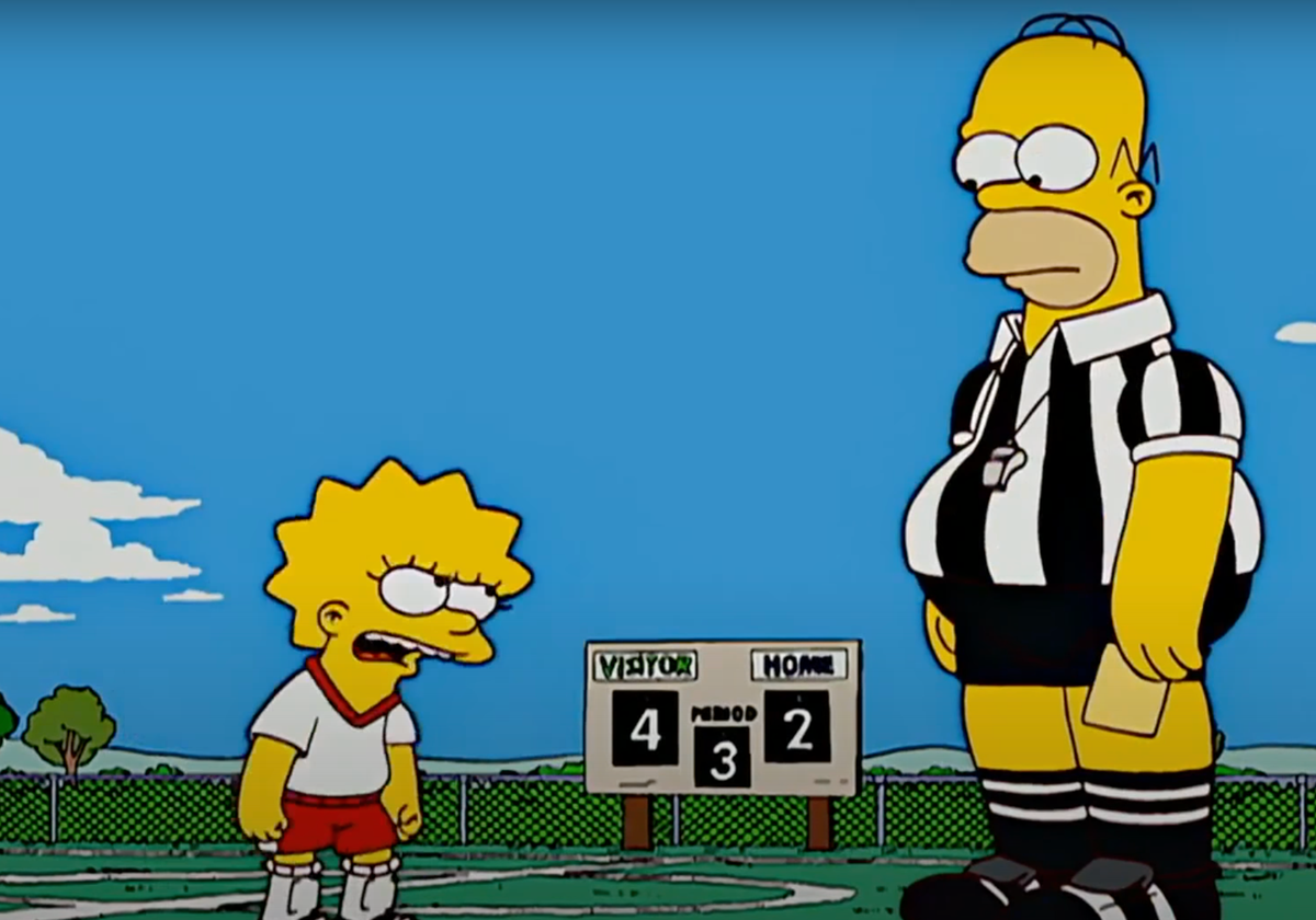 Finale de la Coupe du monde C'était la prédiction des Simpsons sur l